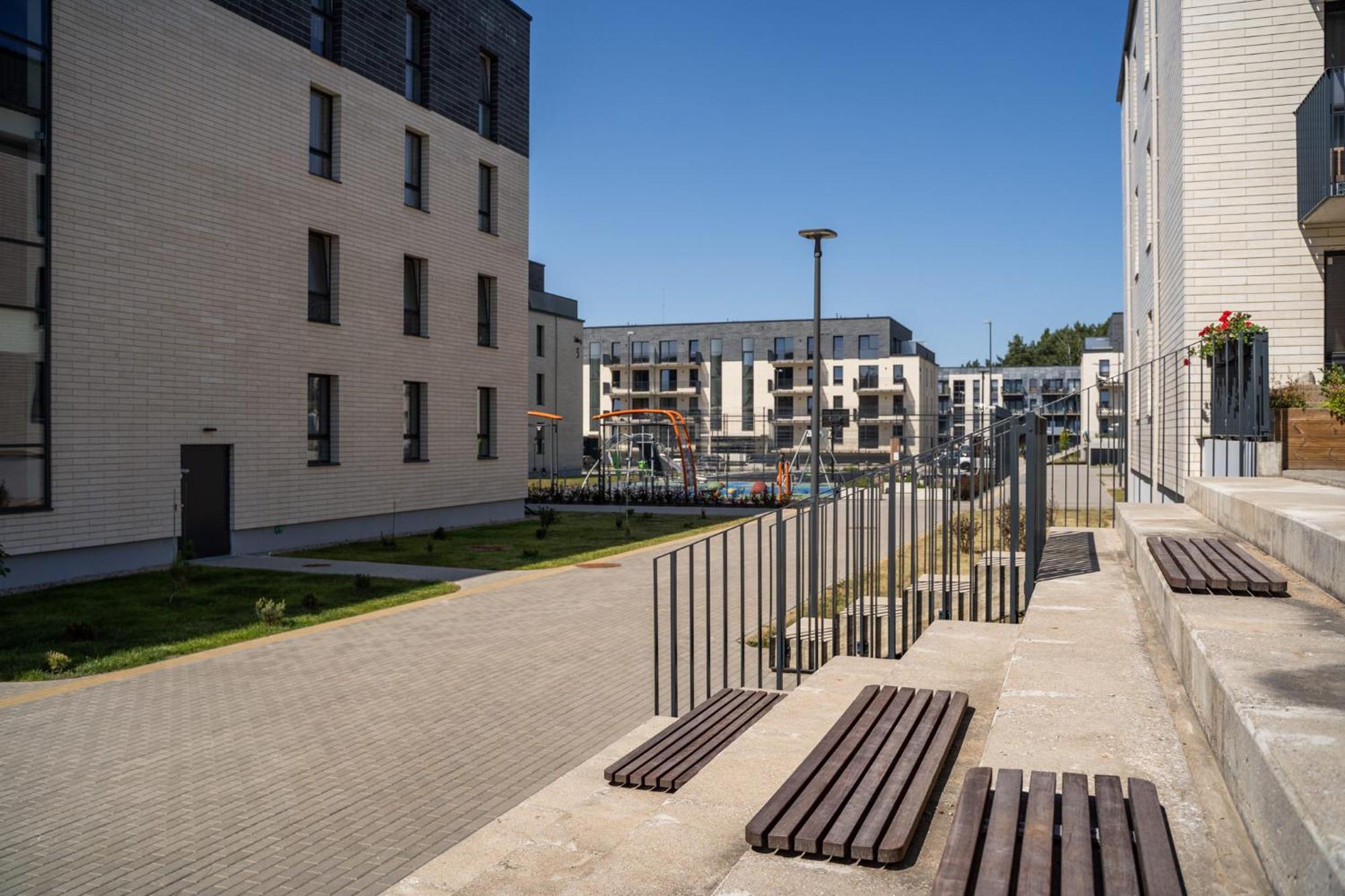 Lazdyneliu Vingis, Free Underground Parking, Long Stays Welcome VNO Exteriör bild