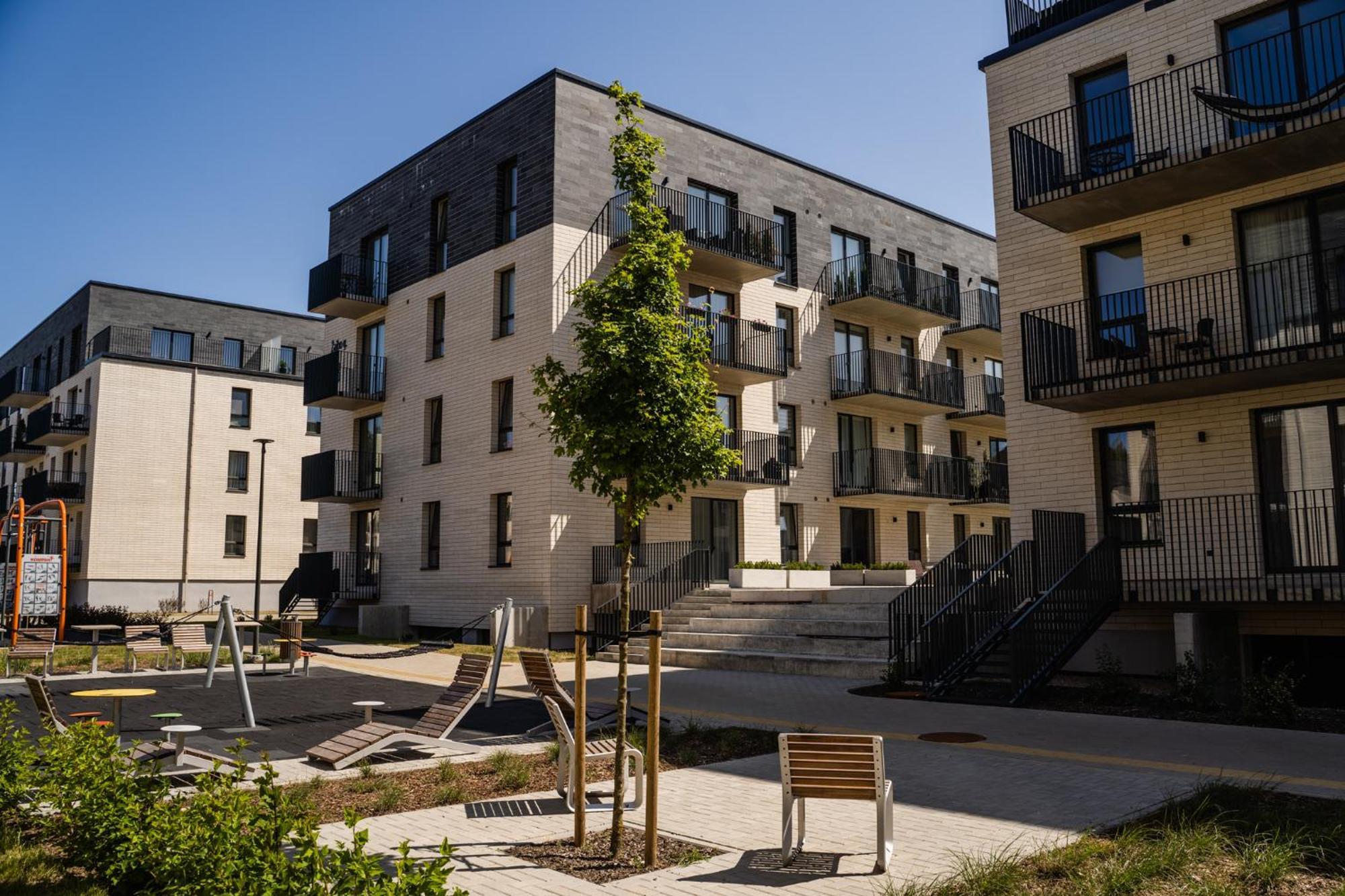 Lazdyneliu Vingis, Free Underground Parking, Long Stays Welcome VNO Exteriör bild